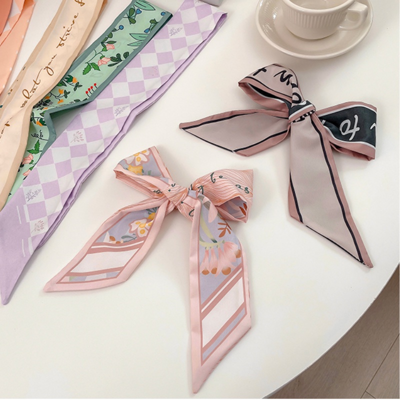 Khăn Quàng Cổ Thắt Nơ Xinh Xắn Dành Cho Nữ