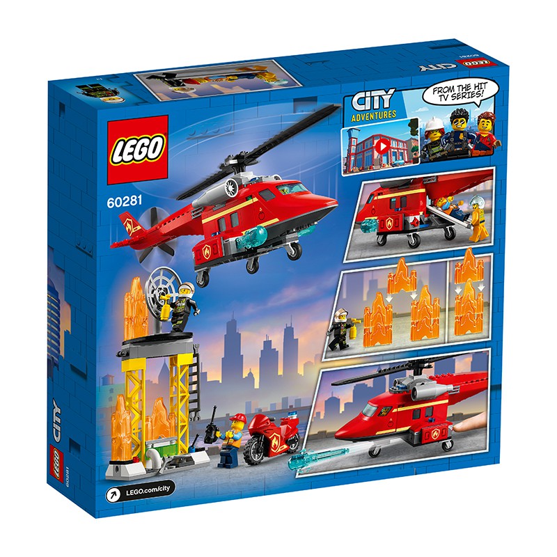 Đồ chơi LEGO City Trực Thăng Cứu Hỏa 60281