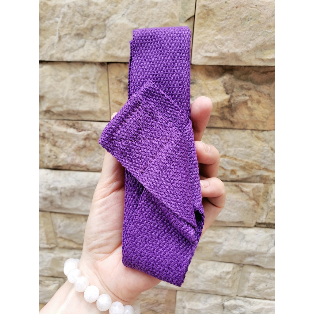 Dây Đeo Thảm Yoga Cao Cấp, Dài 1m6, Sợi Bông Pha Lanh, Bền, Đẹp, Tiện Lợi, Có Thể Dùng Làm Dây Tập Yoga