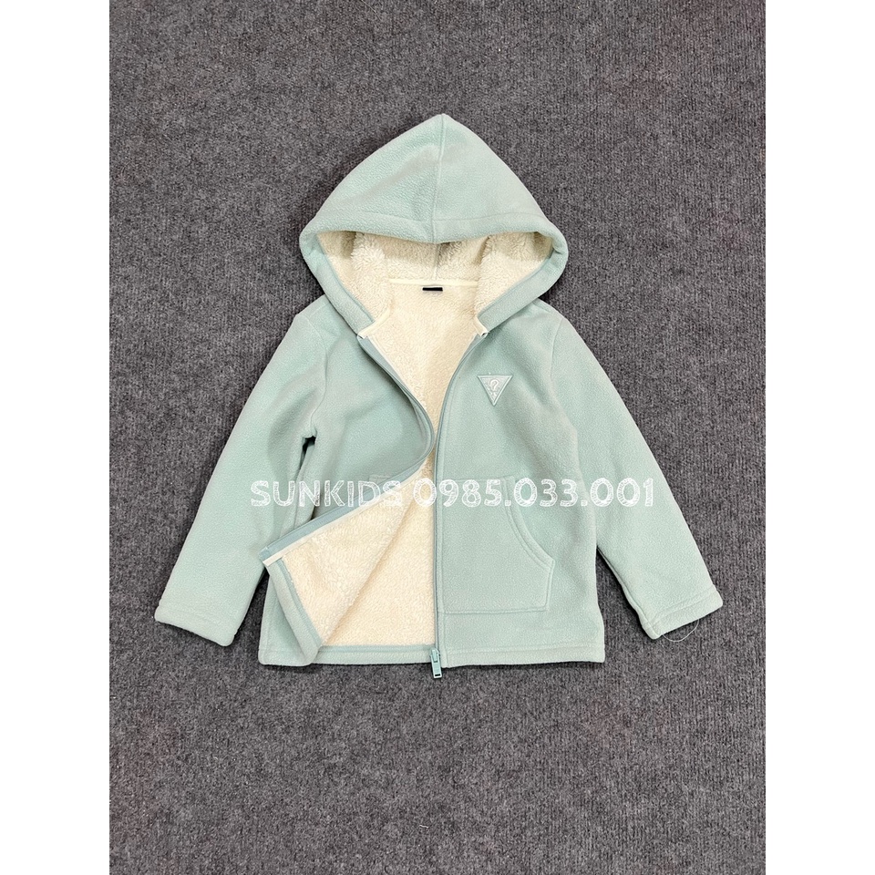 Áo khoác nỉ xuất dư Guess lót lông