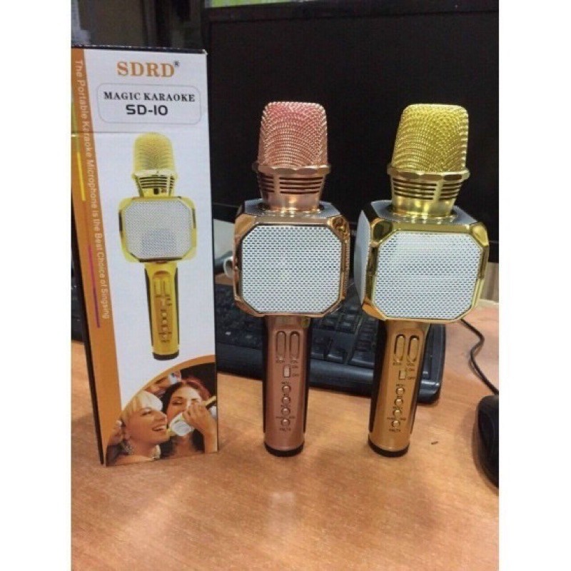 Mic hát karaoke không dây YS 91, Micro karaoke Bluetooth