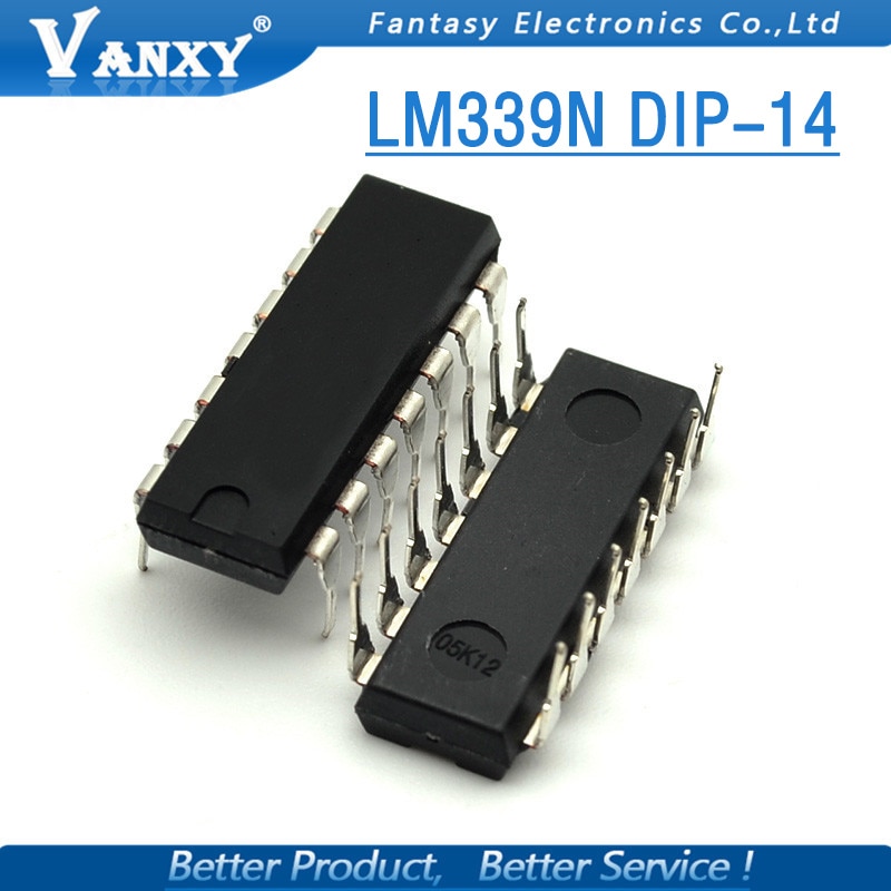 Bộ 10 Linh Kiện Điện Tử Ic Lm339N Dip14 Lm339 Dip 339n Dip-14