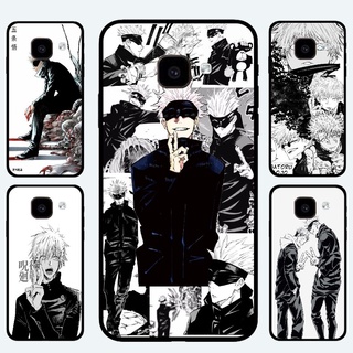 Ốp điện thoại TPU dẻo hình Jujutsu Kaisen Gojo Satoru cho Samsung A7 2016 A7 2017 A7 2018 A6 2018 J6 2018 J8 2018 J6 Prime