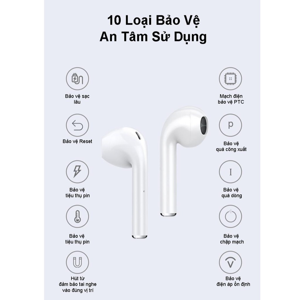 [BẢO HÀNH ĐỔI MỚI] TAI NGHE BLUETOOTH ÂM THANH CHẤT LƯỢNG CAO full hộp i11, CẢM ỨNG SIÊU NHẠY, GIÁ CỰC HẤP DẪN