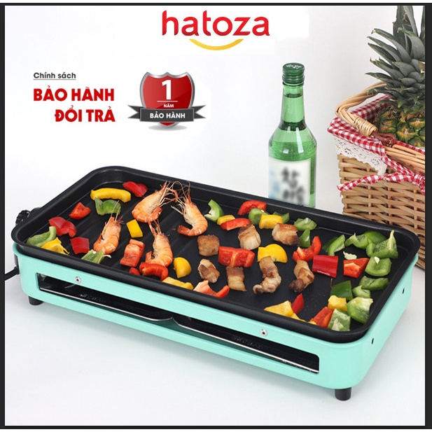 Bếp nướng điện Cao Cấp Hatoza không khói - Tốc độ nướng nhanh, tiết kiệm điện năng, tiện lợi cho mọi gia đình