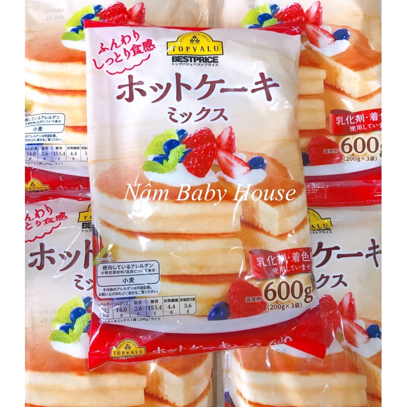 Bột làm bánh rán TOPVALU (bột hotcake) cho bé