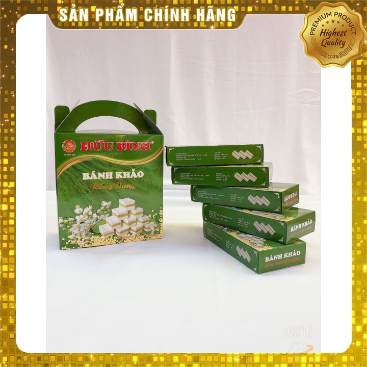 Bánh Khảo - Đậu Xanh - combo 05 hộp 625g - Hữu Bình