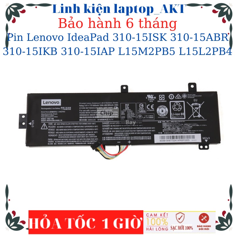 Pin Laptop Lenovo IdeaPad 310-15ISK 310-15ABR 310-15IKB 310-15IAP L15M2PB5 L15L2PB4