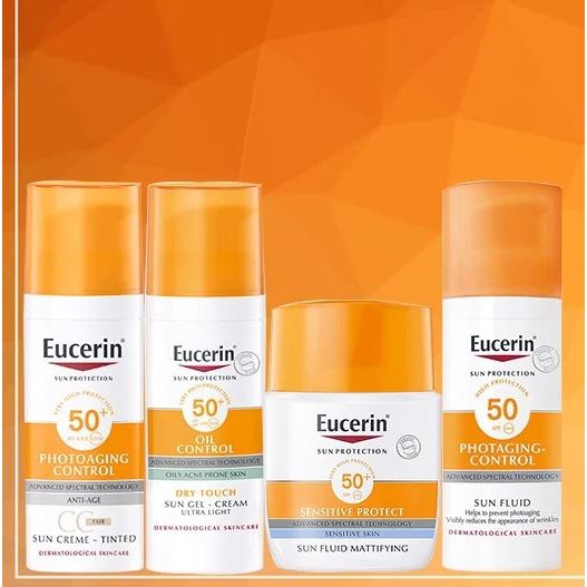 Kem Chống Nắng Làm Đều Màu Da Eucerin Sun Creme Tinted Photoaging Control CC Fair 50ml