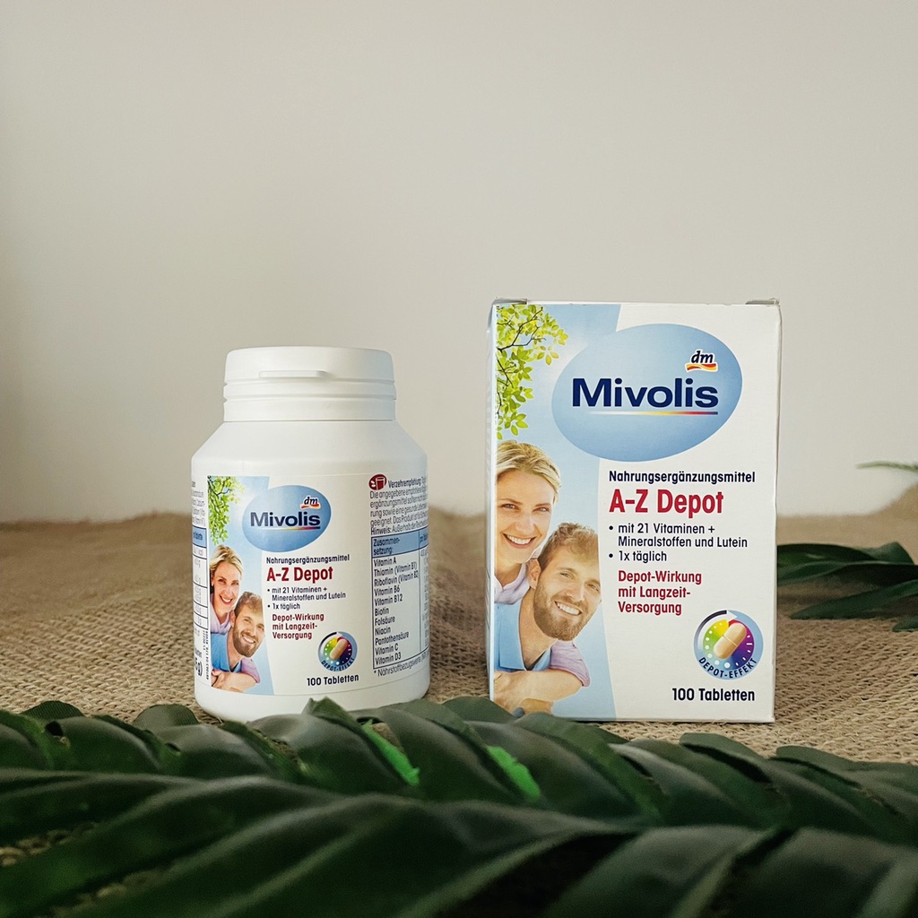 viên uống vitamin tổng hợp a-z depot mivolis date 10/2022 | Thế Giới Skin Care