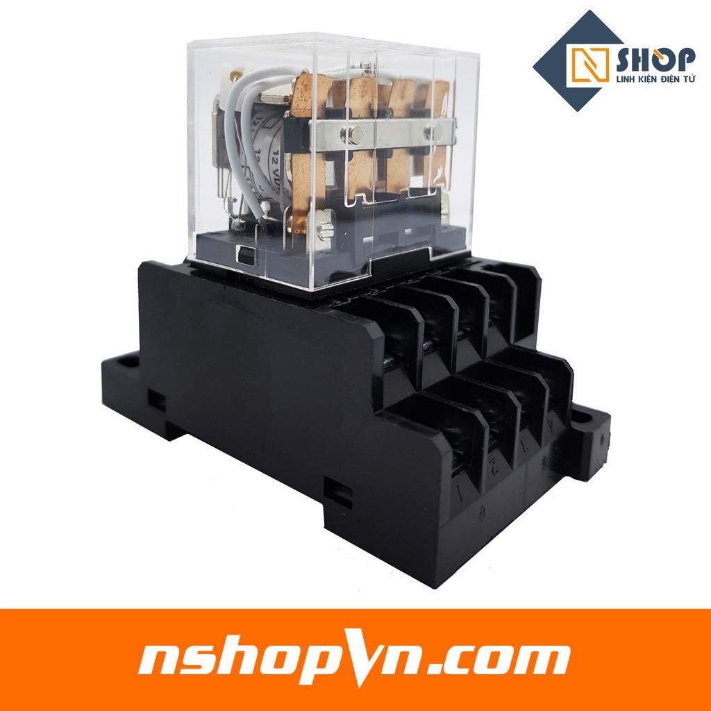 Relay trung gian Ecnko Hh64p 12VDC / 24VDC / 220VAC