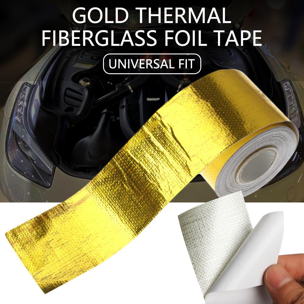 WONDER Aluminum Foil Insulation Tape Self-adhesive High Temperature Air Intake Auto Exhaust Pipe