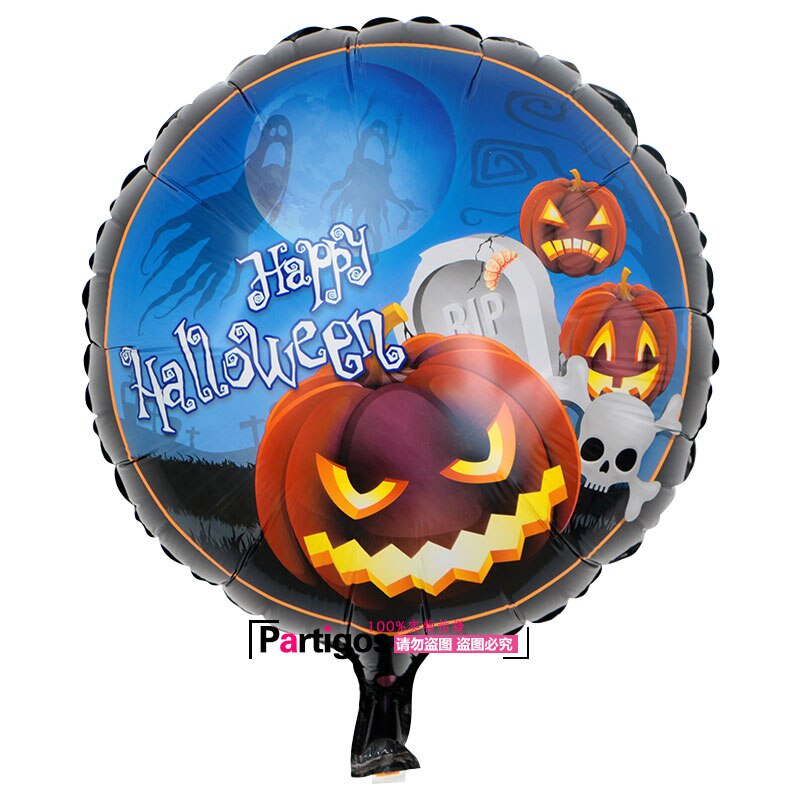 Bóng kiếng tròn trang trí halloween