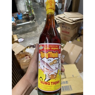 NƯỚC MẮM HƯNG THỊNH 35 độ đạm 620ml