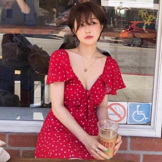 Đầm chấm bi