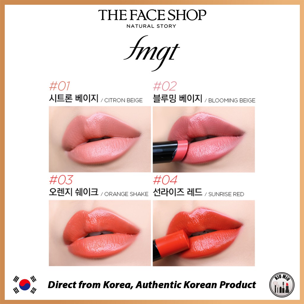 THE FACE SHOP fmgt ROUGE SHINE VIVID *ORIGINAL KOREA*