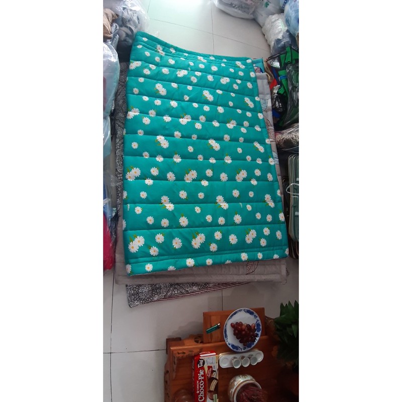 Nệm cuộn trải sàn kiêm nệm trải giường cotton  Thắng Lợi kt m6x2m