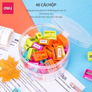 Gọt bút chì Deli 0594 - Gọt bút chì mini cao cấp - dành cho học sinh, sinh viên - HOKAMI STORE