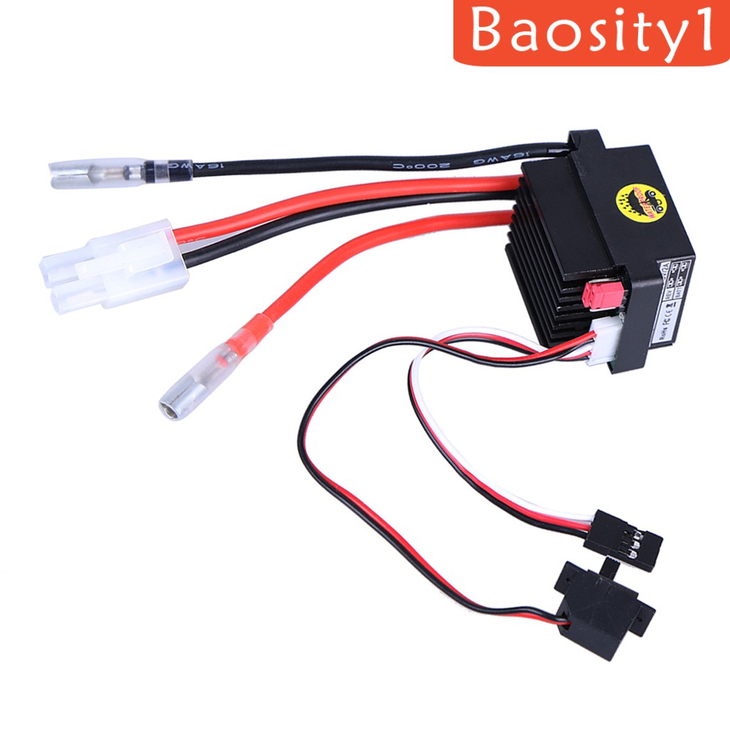 Esc 3S LiPo Hai Chiều BEC5.6V / 2A Chống Thấm Nước DYS Brushed ESC 320A ESC 3S Cho Xe Tải Điều Khiển Từ Xa HSP 1 / 10 1 / 12