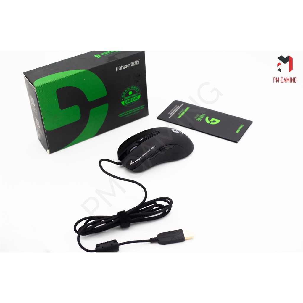Chuột Fuhlen G90 Evo [Tặng pad 320 x 240 x 4mm]