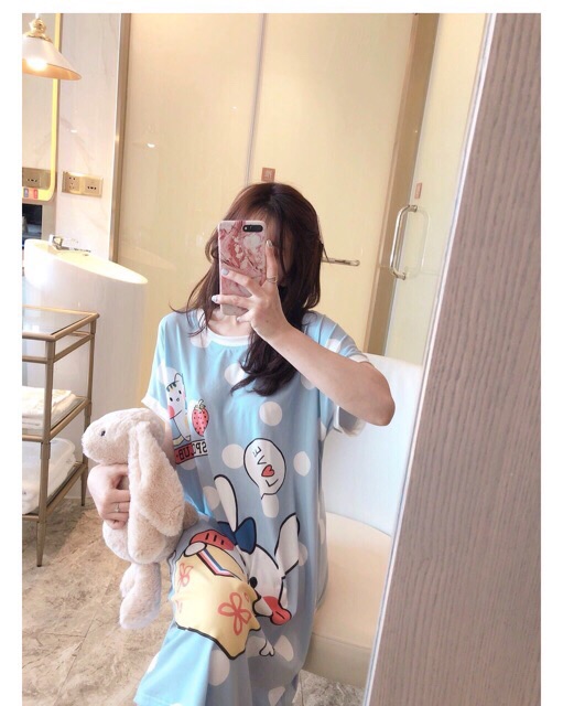 [XẢ HÀNG GIÁ SỐC] Váy ngủ thỏ xinh siêu dễ thương Hàn Quốc | BigBuy360 - bigbuy360.vn
