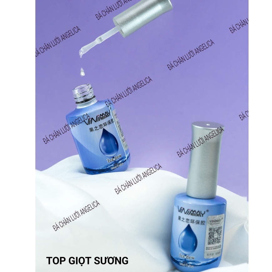 Sơn Gel Top VINIMAY Giọt Sương ANGELICA TGS 15ml