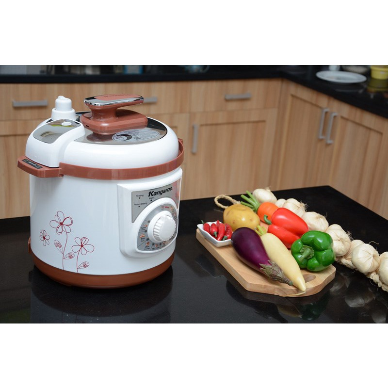 Nồi áp suất điện đa năng Kangaroo KG136 - 6 Lít điều khiển cơ