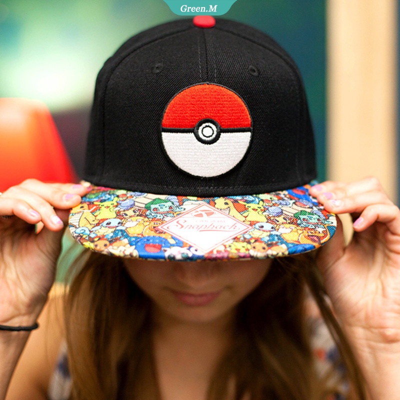 Mũ Lưỡi Trai In Hình Pokemon Go Thời Trang Mới Cho Nam Nữ