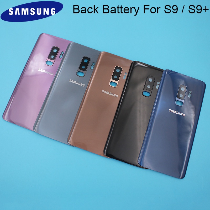 Mới Ốp Điện Thoại Mặt Gương + Nắp Pin + Logo Cho Samsung Galaxy s9 s9 Plus G960 G965 Galaxy s9 s9