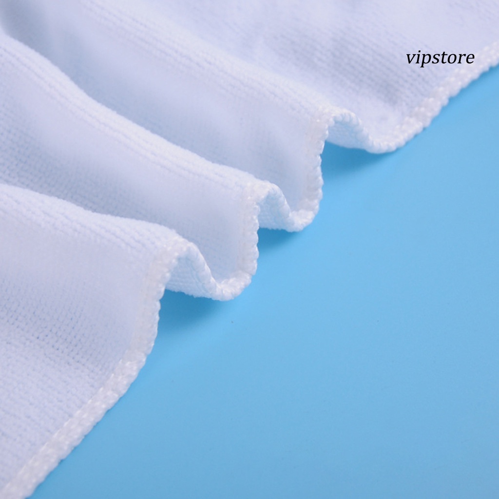 【VIP】 1 Pc White Soft Face Wash Towel， Home Hotel Bath Towel Washcloth Travel Hand Towel 30x70cm