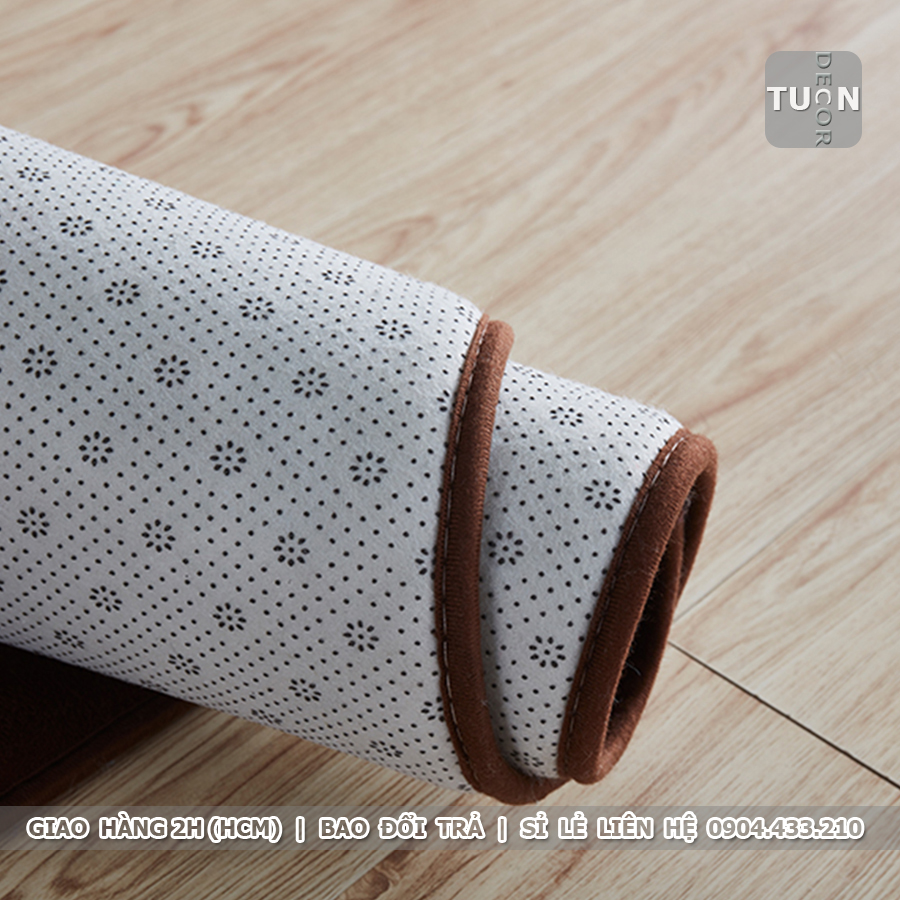 Thảm cho bé tập bò hình tròn nhung nỉ cao cấp an toàn giá rẻ dễ giặt | BigBuy360 - bigbuy360.vn