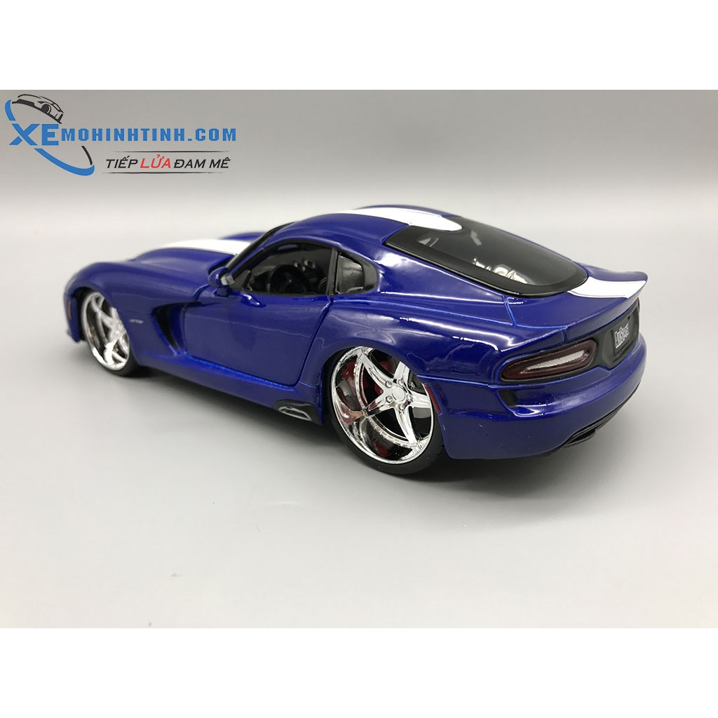 Xe Mô Hình Dodge Srt Viper Gts 2013 1:24 Maisto (Xanh)