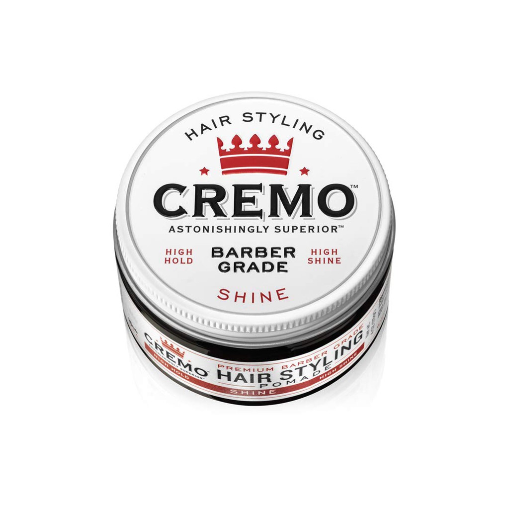 Sáp vuốt tóc Cremo Shine Pomade cao cấp - Made in USA