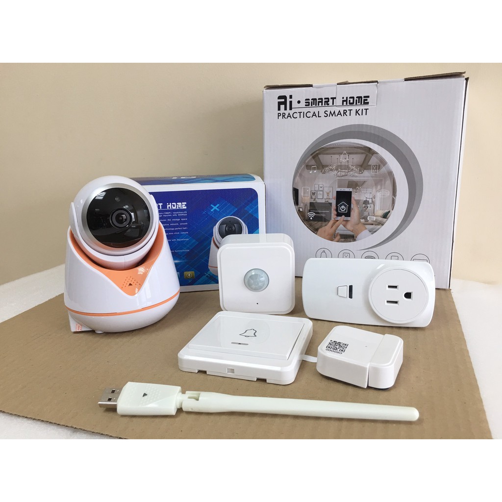 BỘ THIẾT BỊ NHÀ THÔNG MINH SMART HOME KIT ( 4 MÓN )