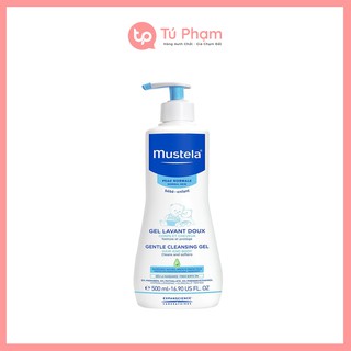 Gel tắm gội cho trẻ sơ sinh và em bé mustela 500ml