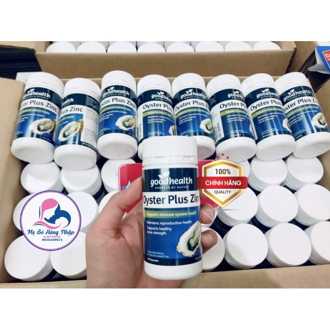 Tinh chất hàu Goodhealth Oyster Plus hộp 60 viên tăng cường sinh lực