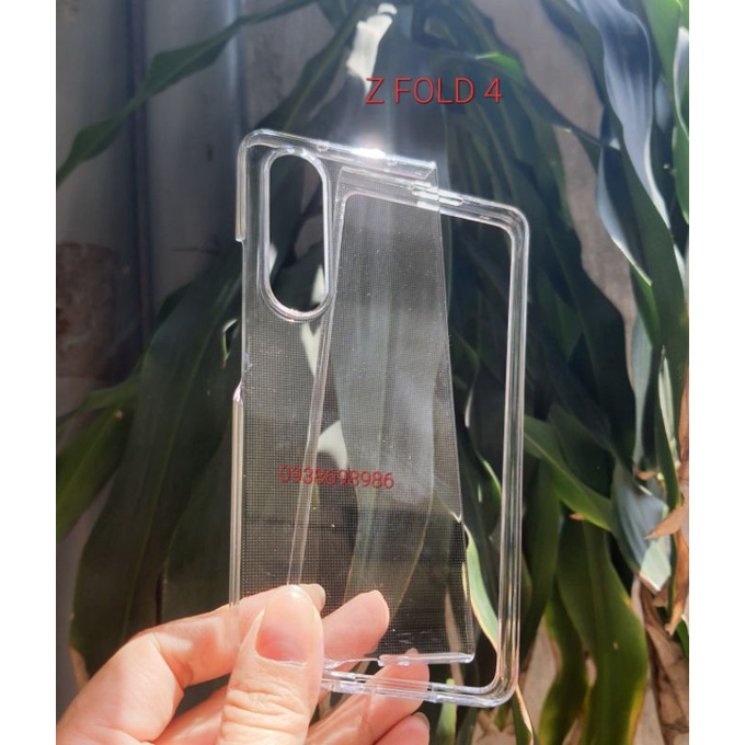 Samsung galaxy Z Fold 4 _ Ốp lưng cứng trong suốt không ố vàng