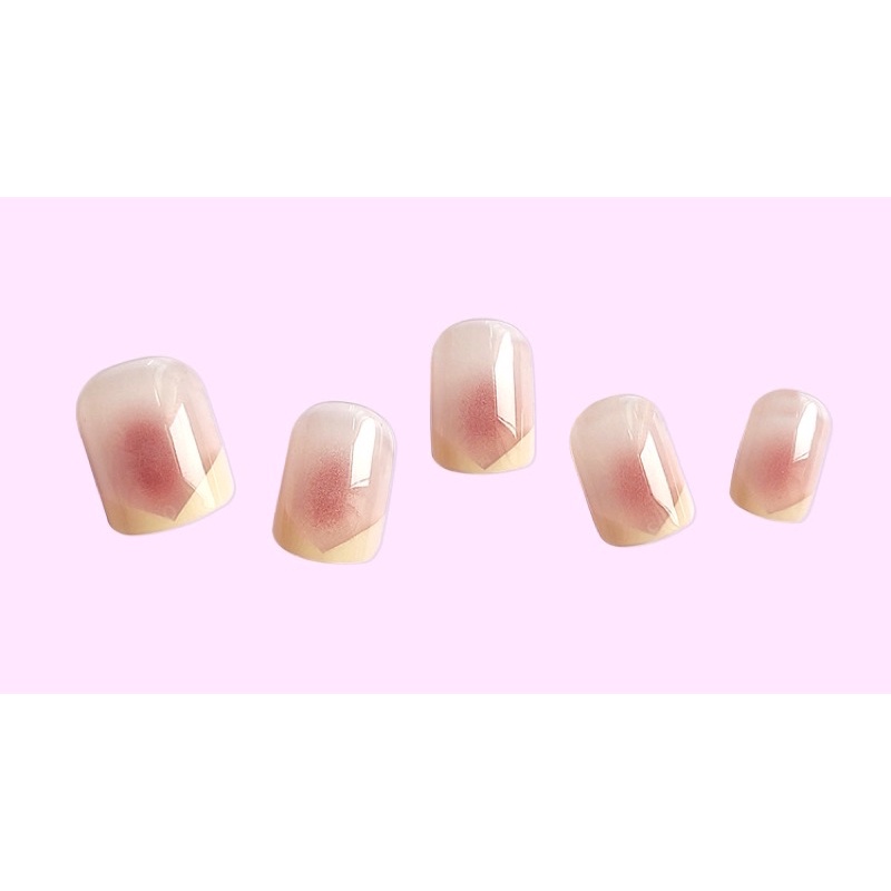 Set 24 móng giả N477 dáng móng ngắn ( Tặng kèm keo và dũa )