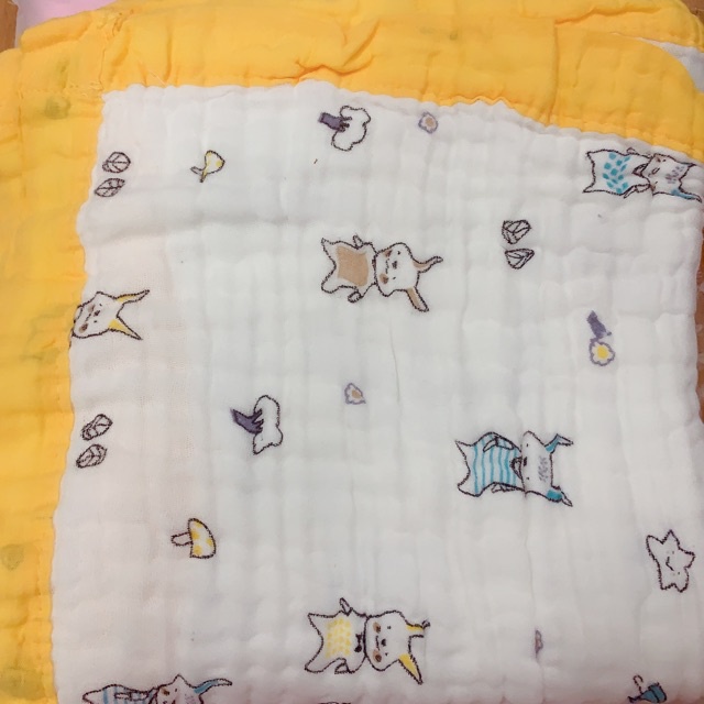 Chăn sợi tre 6 lớp 110×110 cm (C3)