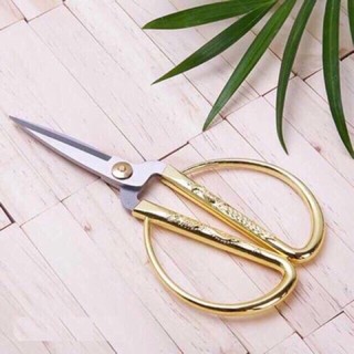 Kéo Inox Hoạ Tiết Rồng Vàng Cao Cấp MS031