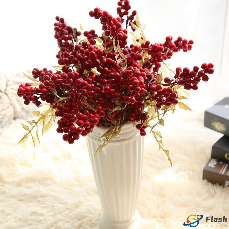 Cành Cây Mọng Nước Nhân Tạo Trang Trí Giáng Sinh