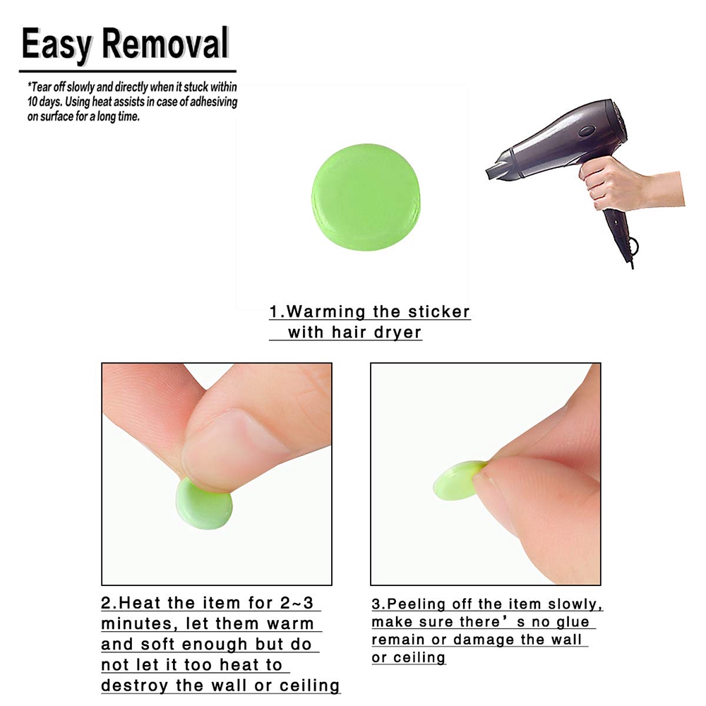 Nhãn Dán Tường Hình Ngôi Sao Hiệu Ứng Dạ Quang