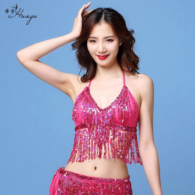 Áo Ngực Dây Tua Rua Đính Kim Sa Lấp Lánh Quyến Rũ Khiêu Vũ Latin DS Cho Người Lớn Bán Trực Tiếp Từ Nhà Máy Sản Xuất Trực Tiếp 26