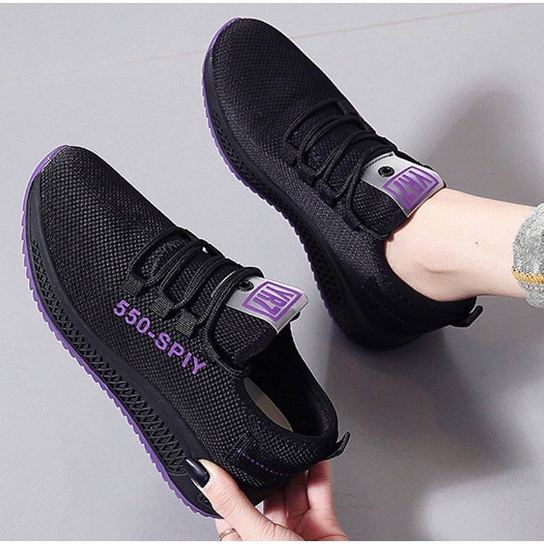 Giầy SNEAKER, Giày thể thao nữ 550 SPIY [KHÔNG THÚI CHÂN] đi học, đi chơi, tập thể dục