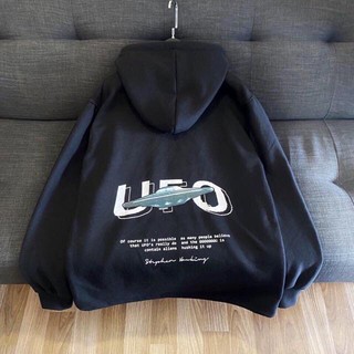 Hoodie UFO đen trắng hot hit 2020 - Áo Hoodie đẹp form to - Áo Hoodie teen