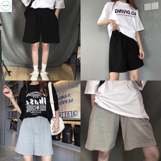 Quần short thun nam nữ, quần đùi lưng thun Unisex .