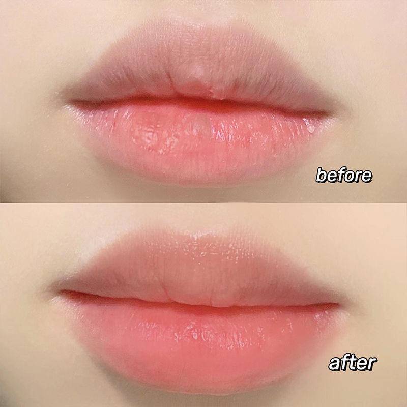 Son Dưỡng Môi Chiết Xuất Dâu Tây/Đào Tự Nhiên Lâu Trôi