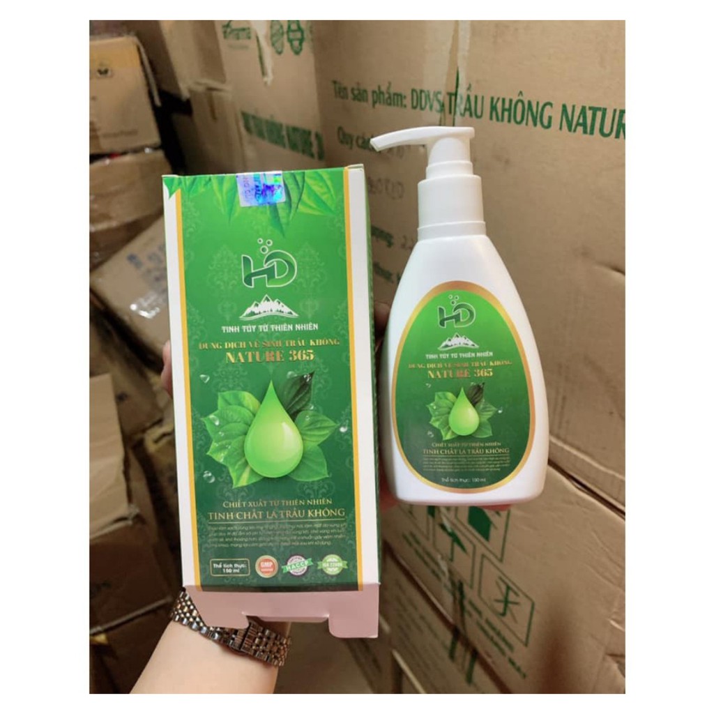 Dung dịch vệ sinh phụ nữ trầu không 150ml