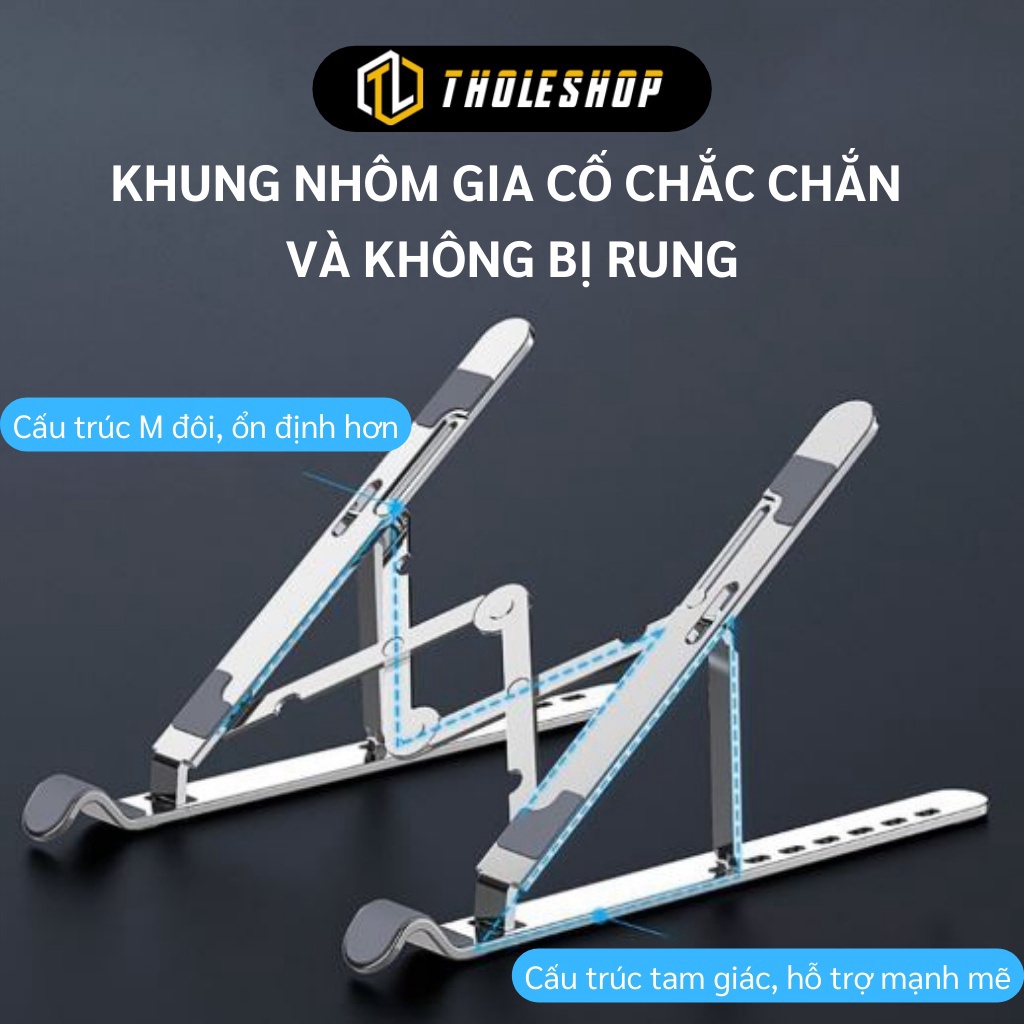 [SGD] Giá Đỡ Laptop - Kệ Máy Tính Xách Tay Hỗ Trợ Tản Nhiệt Chống Trơn Trượt Gập Lại 10197