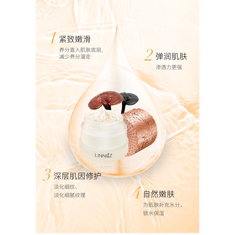 Kem Ngọc Trai Ganoderma Lucidum Dưỡng Ẩm Làm Sáng Da